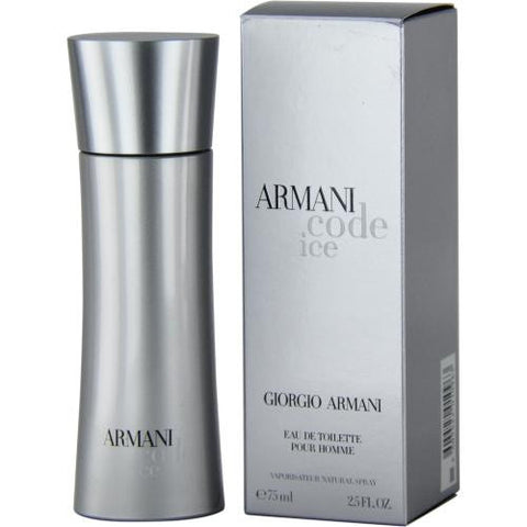 Armani Code Ice By Giorgio Armani Edt Spray 2.5 Oz