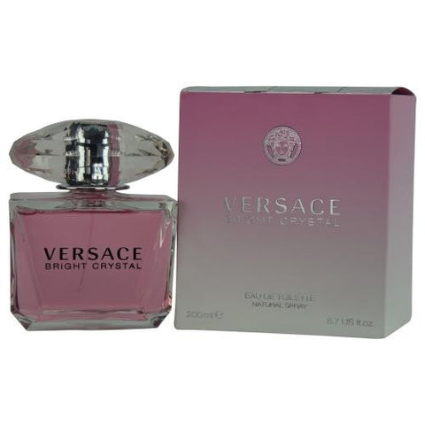 Versace Bright Crystal By Gianni Versace Edt Spray 6.7 Oz