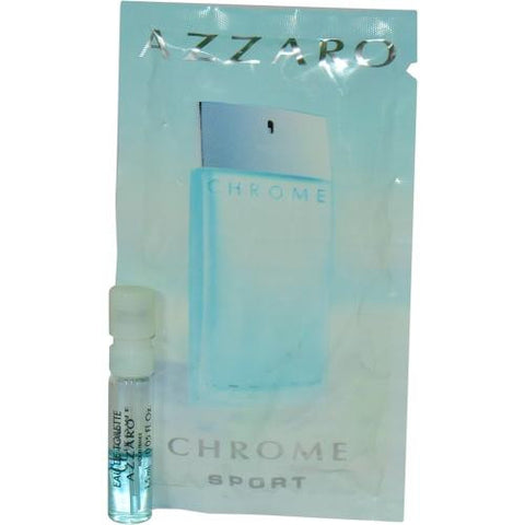 Chrome Sport By Azzaro Edt Spray Vial On Card