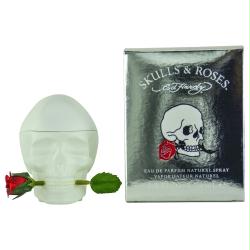 Ed Hardy Skulls & Roses By Christian Audigier Eau De Parfum Spray 2.5 Oz