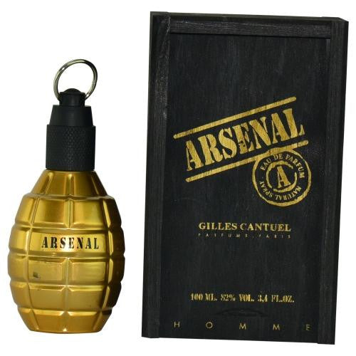 Arsenal Gold By Gilles Cantuel Eau De Parfum Spray 3.4 Oz