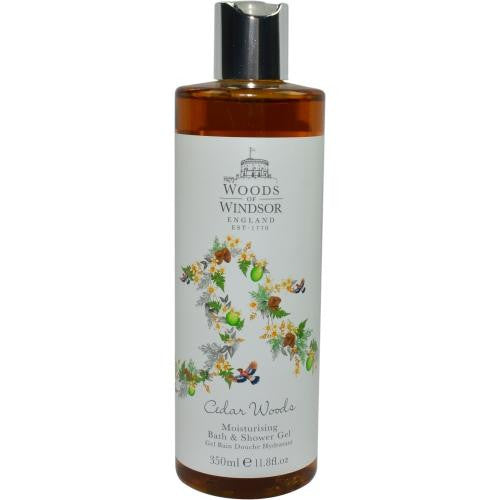 Woods Of Windsor Cedar Woods By Woods Of Windsor Moisturizing Bath & Shower Gel 11.8 Oz