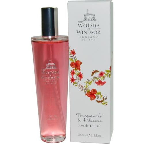 Woods Of Windsor Pomegranate & Hibiscus By Woods Of Windsor Edt Spray 3.4 Oz