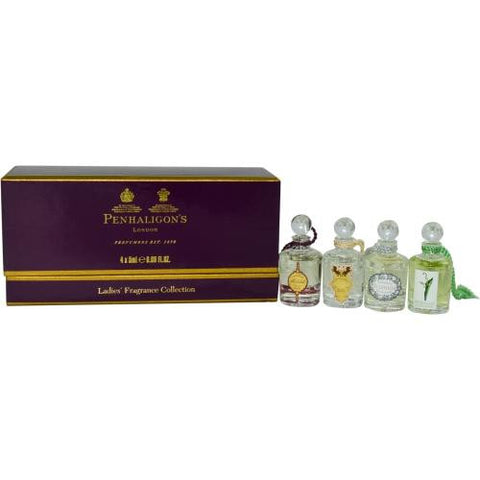 Penhaligon's Variety By Penhaligon's 4 Piece Mini Set With Artemisia & Malabah & Ellenisia & Lily Of The Valley & All Are .17 Oz Minis