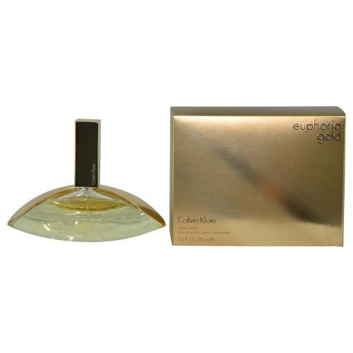 Euphoria Gold By Calvin Klein Eau De Parfum Spray 3.4 Oz (limited Edition)