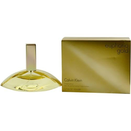 Euphoria Gold By Calvin Klein Eau De Parfum Spray 1.7 Oz (limited Edition)