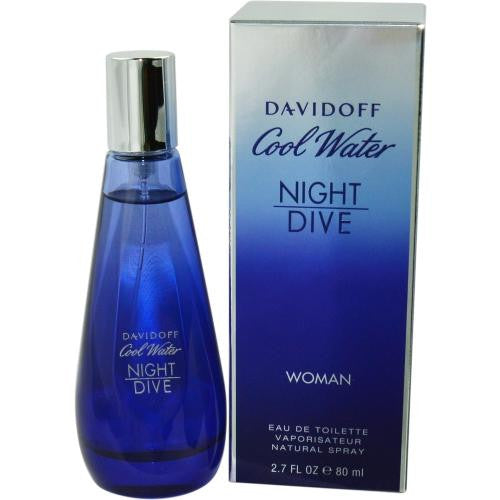 Cool Water Night Dive By Davidoff Edt Spray 2.7 Oz