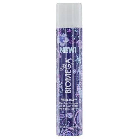 Biomega Freeze Baby Mega Hold Hairspray 10 Oz