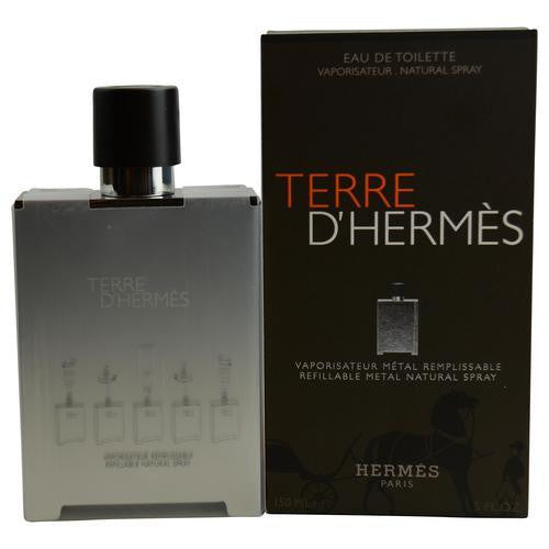 Terre D'hermes By Hermes Edt Spray Refillable Metal 5 Oz