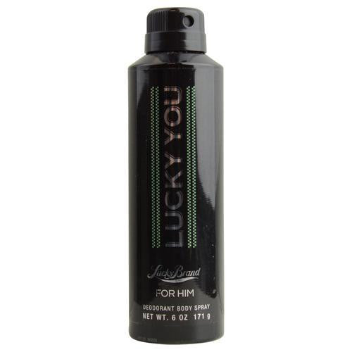 Lucky You By Lucky Brand Deodorant Body Spray 6 Oz