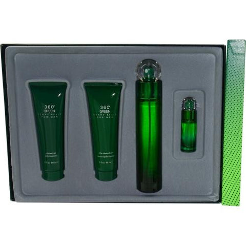 Perry Ellis Gift Set Perry Ellis 360 Green By Perry Ellis