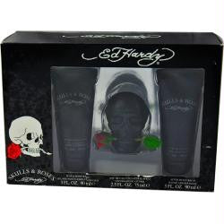 Ed Hardy Skulls & Roses By Christian Audigier Edt Spray 2.5 Oz