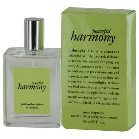 Philosophy Peaceful Harmony By Philosophy Edt Spray 2 Oz