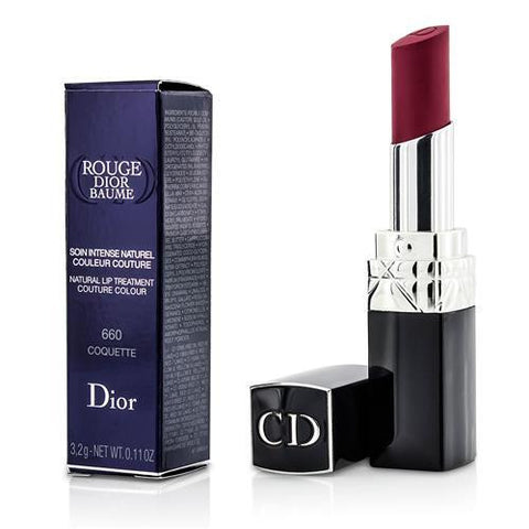 Christian Dior Rouge Dior Baume Natural Lip Treatment Couture Colour - # 660 Coquette --3.2g-0.11oz By Christian Dior