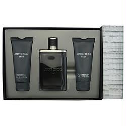 Jimmy Choo By Jimmy Choo Edt Spray 3.3 Oz & Aftershave Balm 3.3 Oz & Shower Gel 3.3 Oz