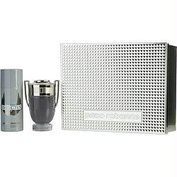 Invictus By Paco Rabanne Edt Spray 3.4 Oz & Deodorant Spray 5.1 Oz