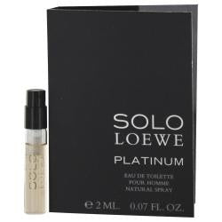 Solo Loewe Platinum By Loewe Edt Spray Vial On Card