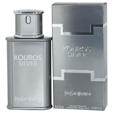 Kouros Silver By Yves Saint Laurent Edt Spray 3.4 Oz