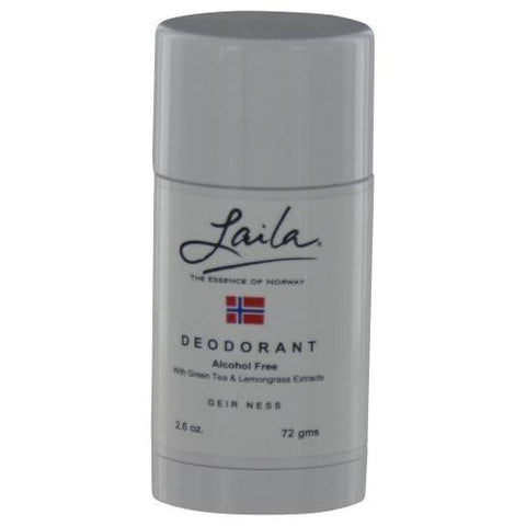 Laila By Geir Ness Deodorant Stick Alcohol Free 2.6 Oz