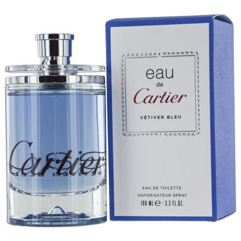 Eau De Cartier Vetiver Bleu By Cartier Edt Spray 3.3 Oz