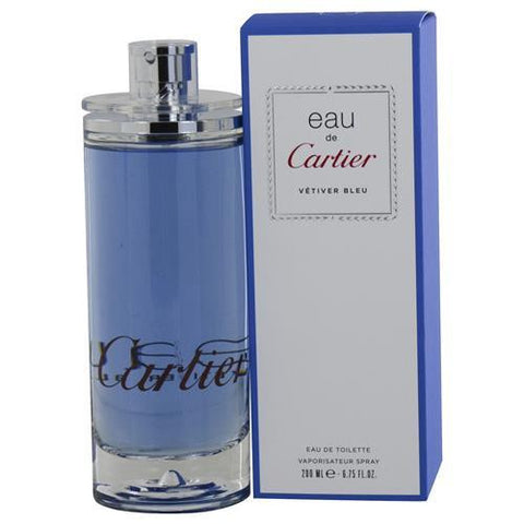 Eau De Cartier Vetiver Bleu By Cartier Edt Spray 6.7 Oz