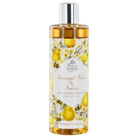 Woods Of Windsor Honeyed Pear & Amber By Woods Of Windsor Moisturizing Bath & Shower Gel 11.8 Oz