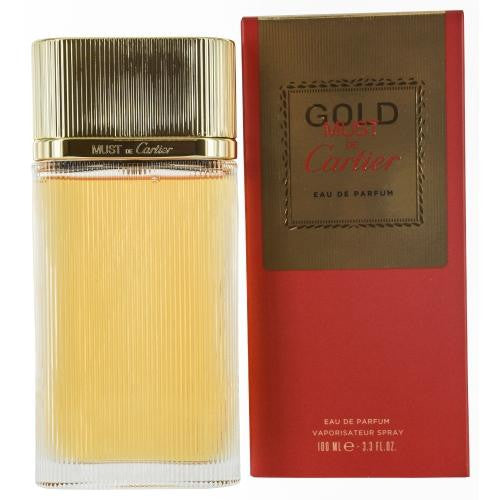 Must De Cartier Gold By Cartier Eau De Parfum Spray 3.4 Oz