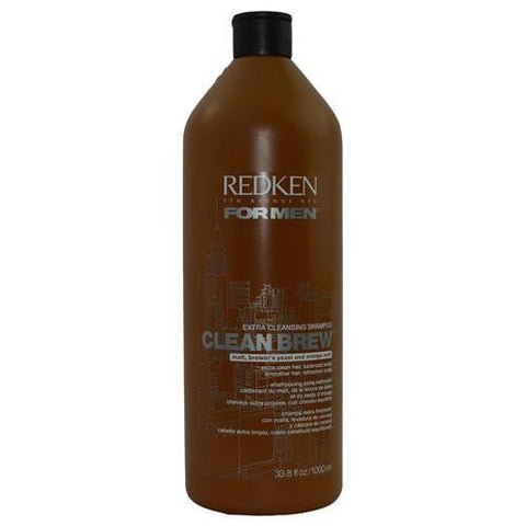 Mens Clean Brew Extra Cleansing Shampoo 33.8 Oz