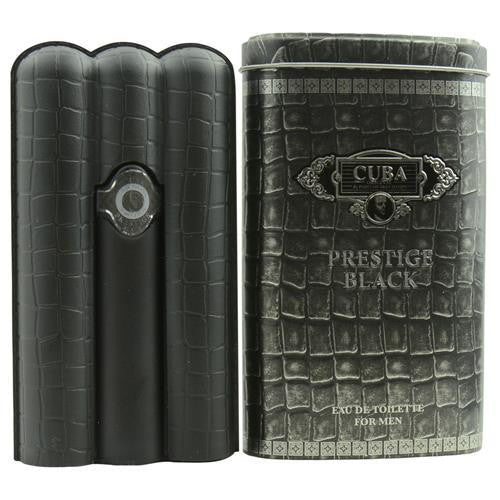 Cuba Prestige Black By Edt Spray 3 Oz