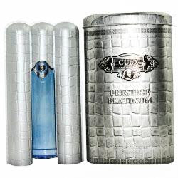 Cuba Prestige Platinum By Cuba Edt Spray 3 Oz