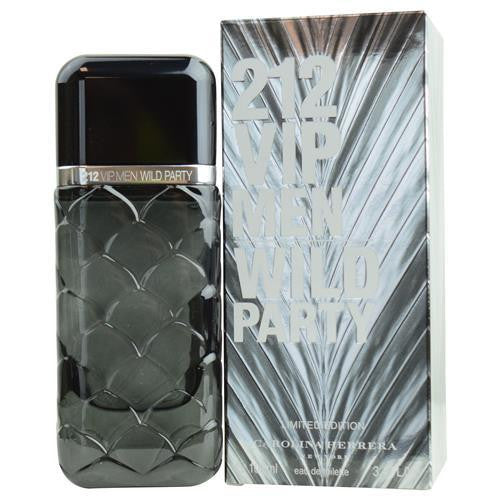 212 Vip Wild Party By Carolina Herrera Edt Spray 3.4 Oz (limited Edition)