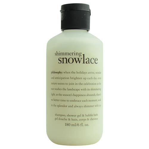 Shimmering Snow Lace Shower Gel --6oz