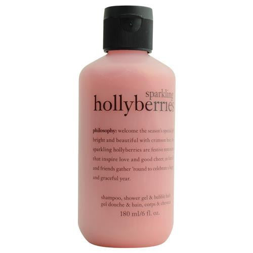 Sparkling Holly Berries Shower Gel --6oz