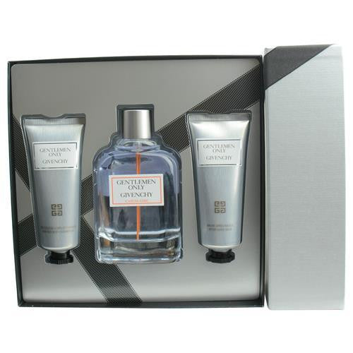 Gentlemen Only Casual Chic By Givenchy Edt Spray 3.3 Oz & Aftershave Balm 2.5 Oz & Shower Gel 2.5 Oz