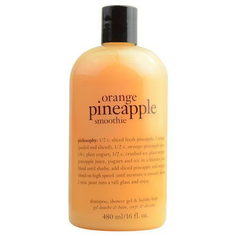 Orange Pineapple Smoothie, Shower Gel & Bubble Bath --480ml-16oz