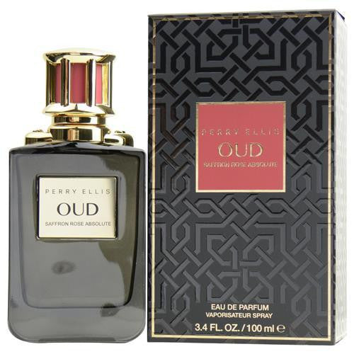 Perry Ellis Oud Saffron Rose Absolute By Perry Ellis Eau De Parfum Spray 3.4 Oz