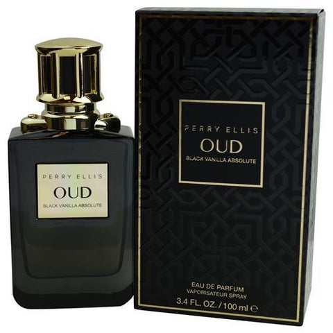 Perry Ellis Oud Black Vanilla Absolute By Perry Ellis Eau De Parfum Spray 3.4 Oz