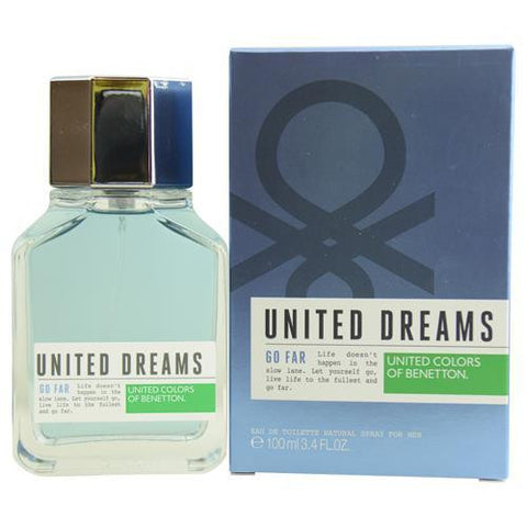 Benetton United Dreams Go Far By Benetton Edt Spray 3.4 Oz