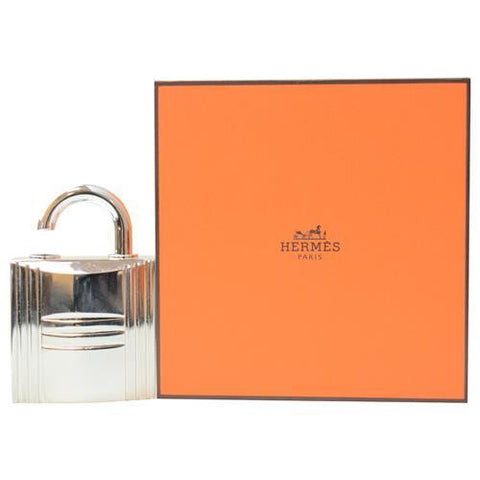 Hermes By Hermes Silver Tone Refillable Lock Spray .25 Oz (empty Flacon)