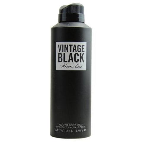 Vintage Black By Kenneth Cole Body Spray 6 Oz