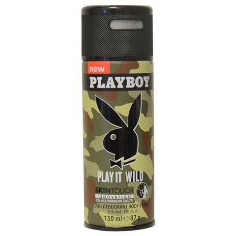 Playboy Play It Wild By Playboy Skin Touch Body Spray 5 Oz