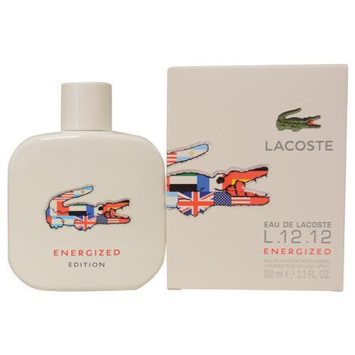 Lacoste Eau De Lacoste L.12.12 Energized By Edt Spray 3.4 Oz