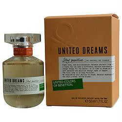 Benetton United Dreams Stay Positive By Benetton Edt Spray 1.7 Oz