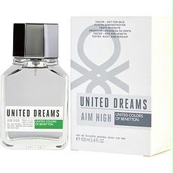 Benetton United Dreams Aim High By Benetton Edt Spray 3.4 Oz *tester