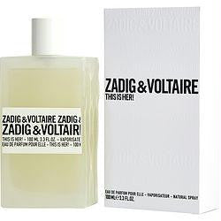 Zadig & Voltaire This Is Her! By Zadig & Voltaire Eau De Parfum Spray 3.3 Oz