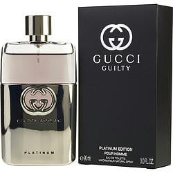 Gucci Guilty Platinum By Gucci Edt Spray 3 Oz (limited Edition)