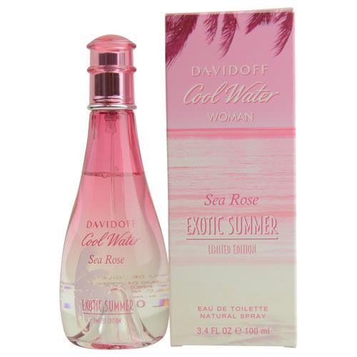 Cool Water Sea Rose Exotic Summer By Edt Spray 3.4 Oz (limited Edition)