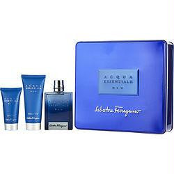 Salvatore Ferragamo Gift Set Acqua Essenziale Blu By Salvatore Ferragamo