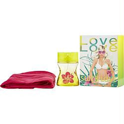 Love Sun & Love By Cofinluxe Edt Spray 2 Oz & Scarf