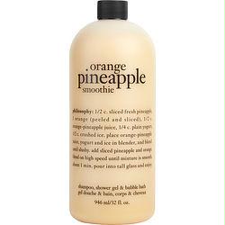 Orange Pineapple Smoothie Shampoo, Shower Gel & Bubble Bath --946.4ml-32oz